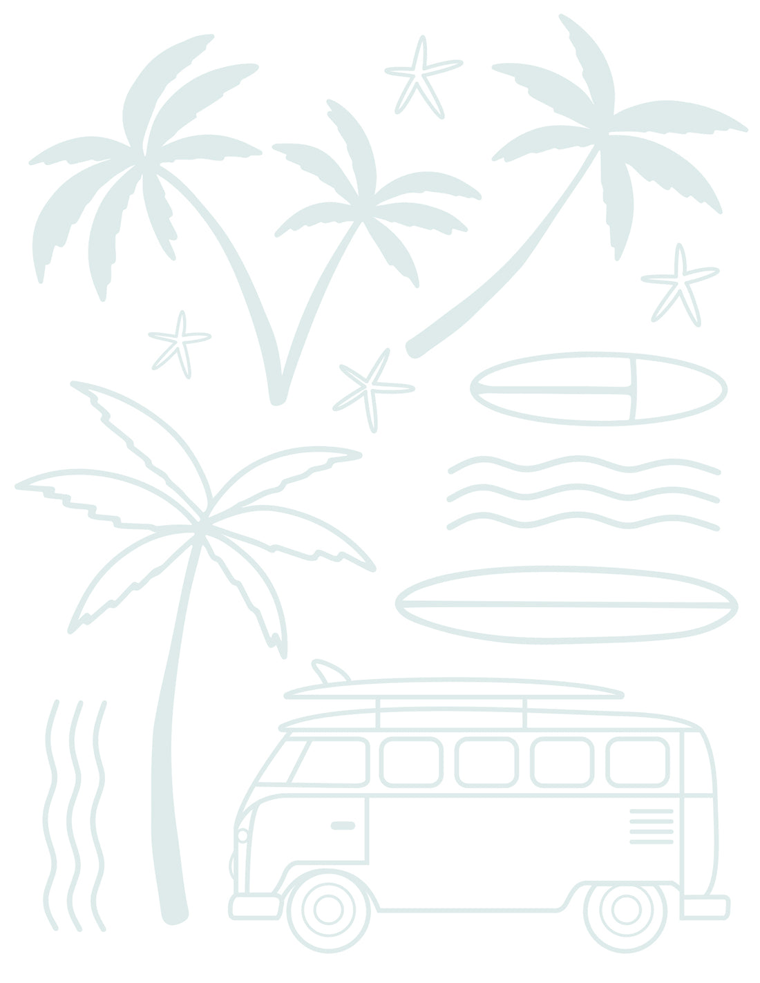 Wall Decals Caravan