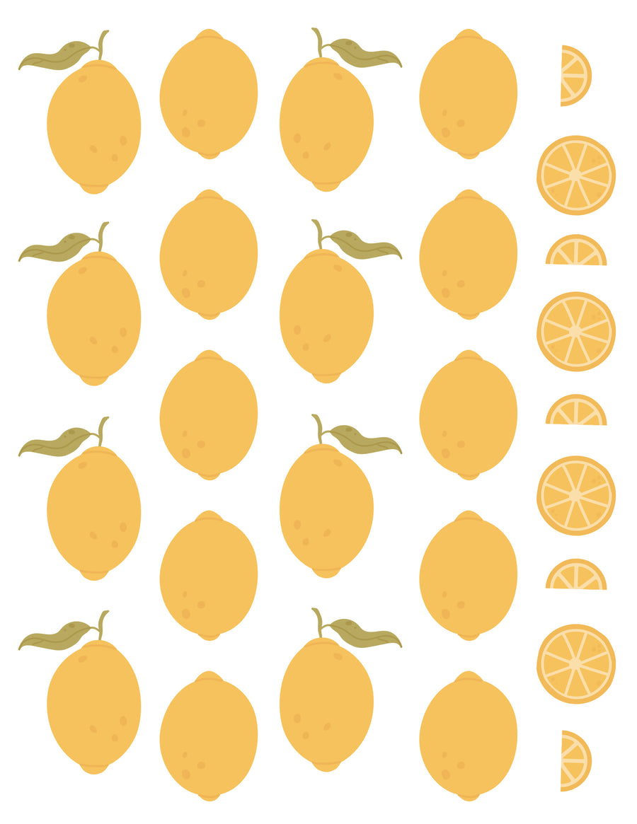 Wall Decals Frozen Lemonade