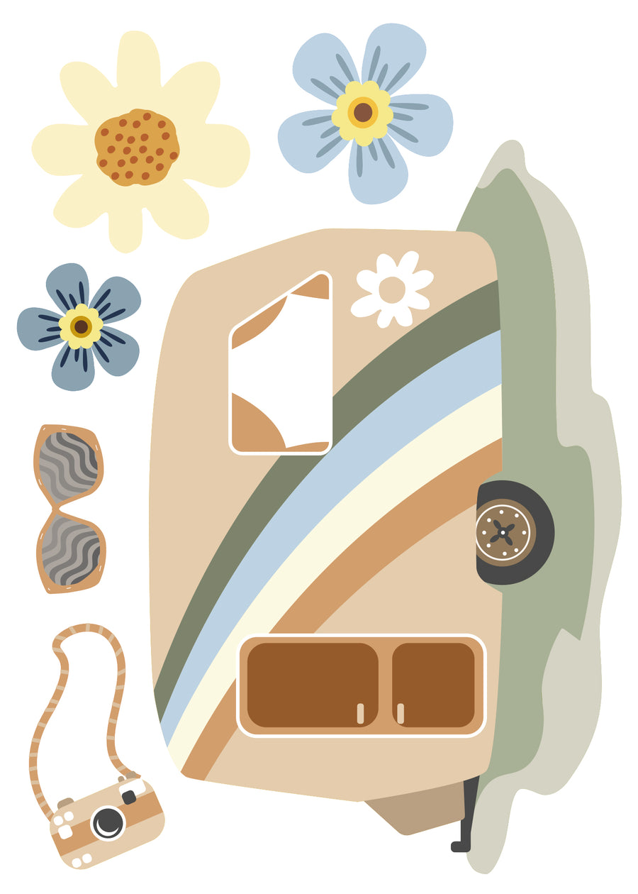 Wall Decals Camping