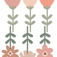 Wall Decals Floral Harmony