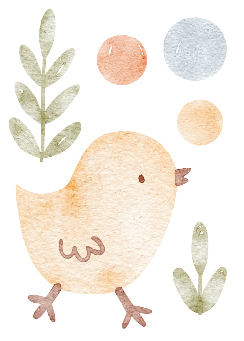 Wall Decals Chick Garden