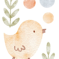 Wall Decals Chick Garden