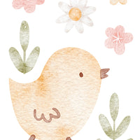 Wall Decals Chick Garden