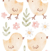 Wall Decals Chick Garden