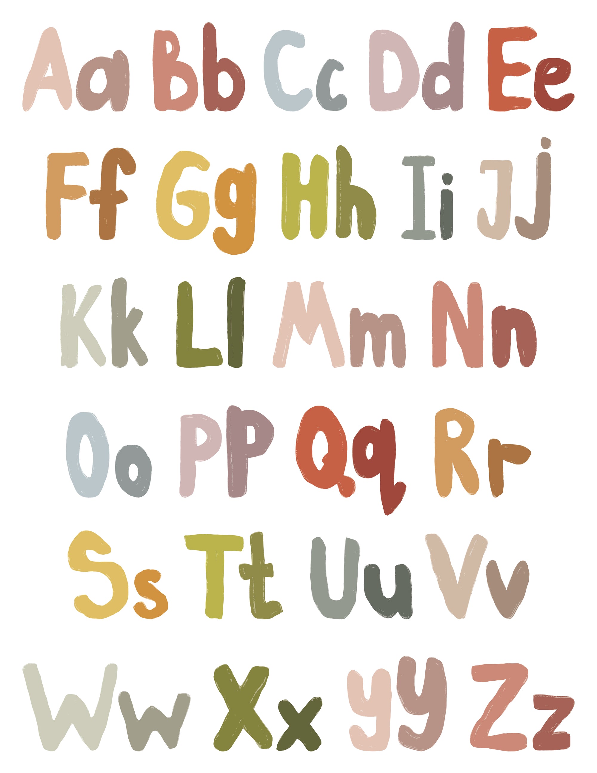 Autocollants muraux L'Alphabet