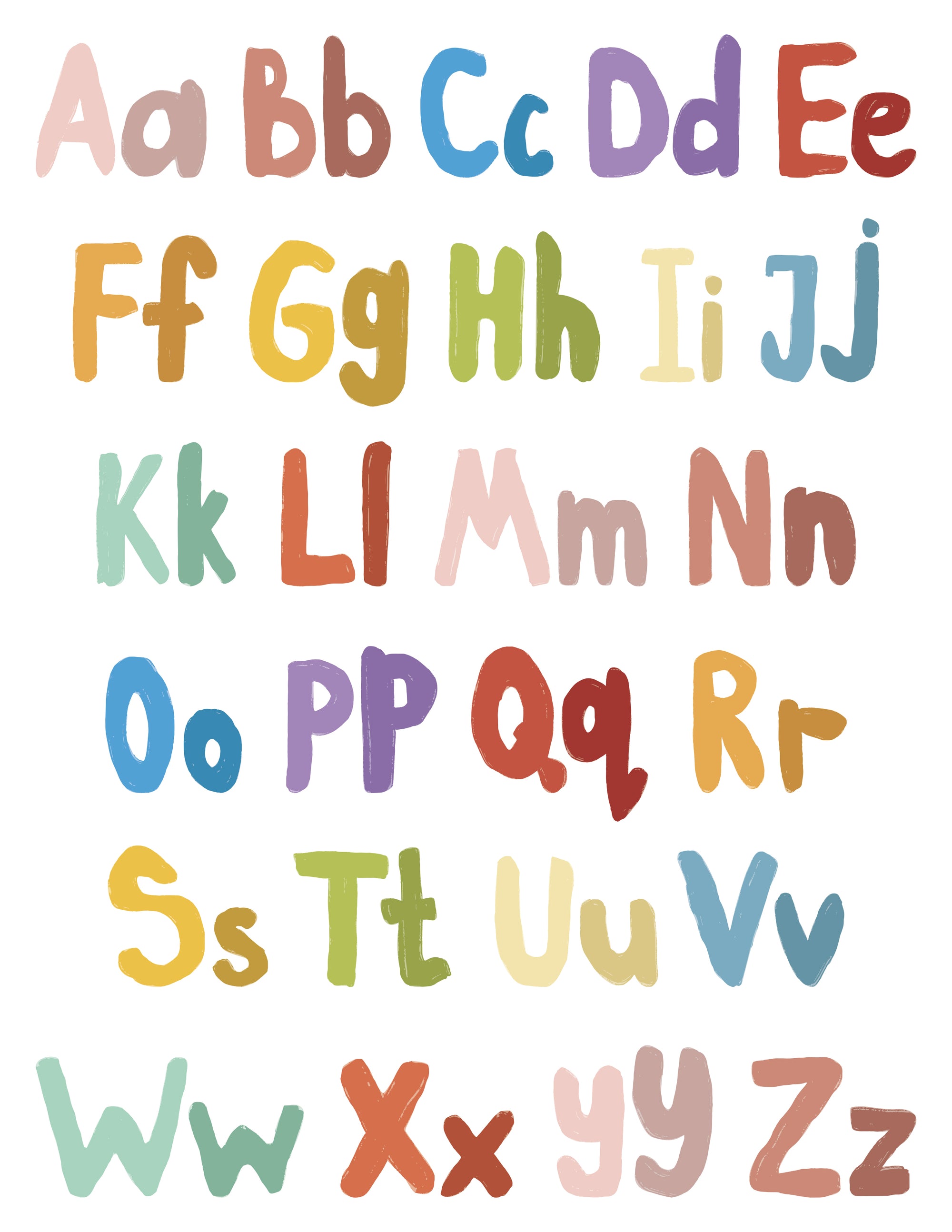 Autocollants muraux L'Alphabet