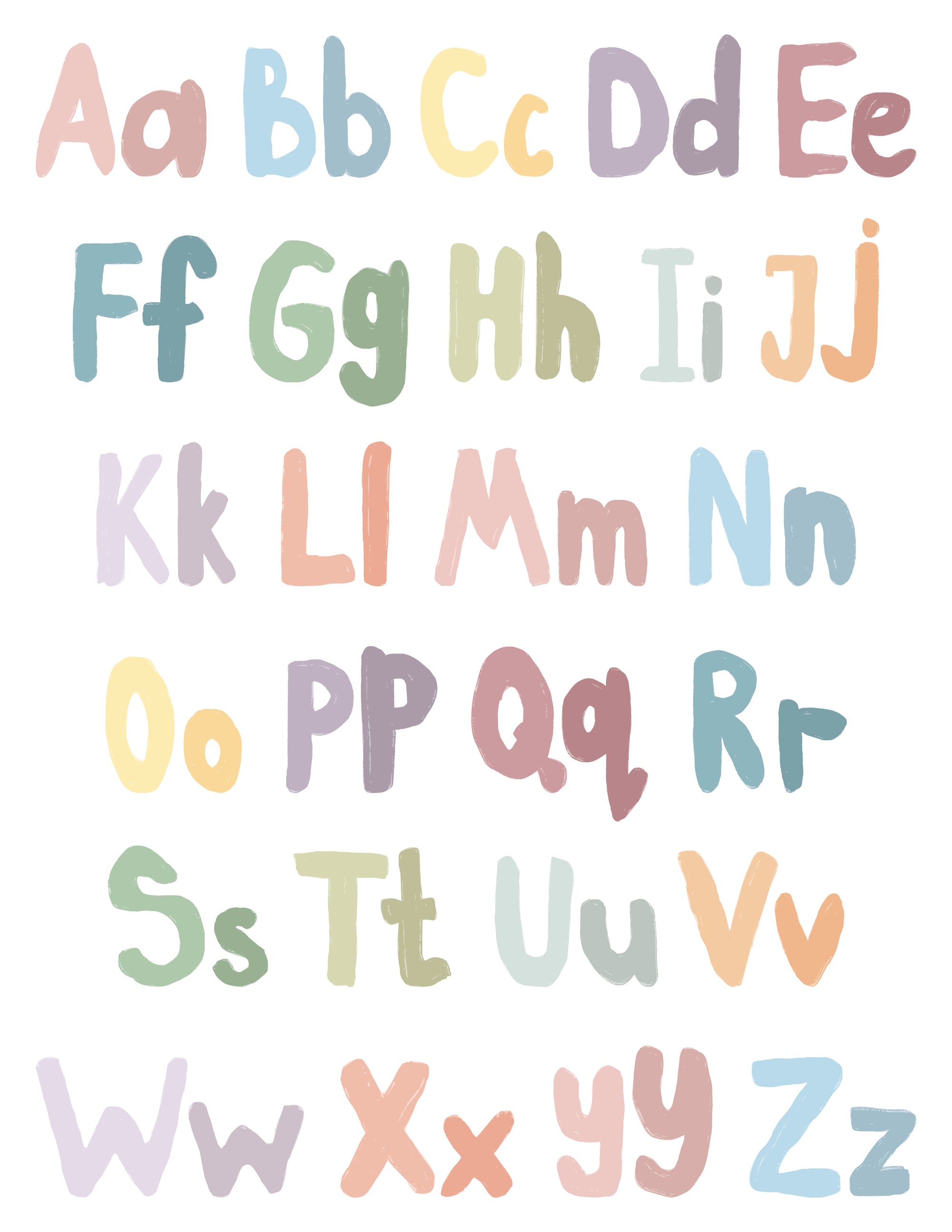 Autocollants muraux L'Alphabet