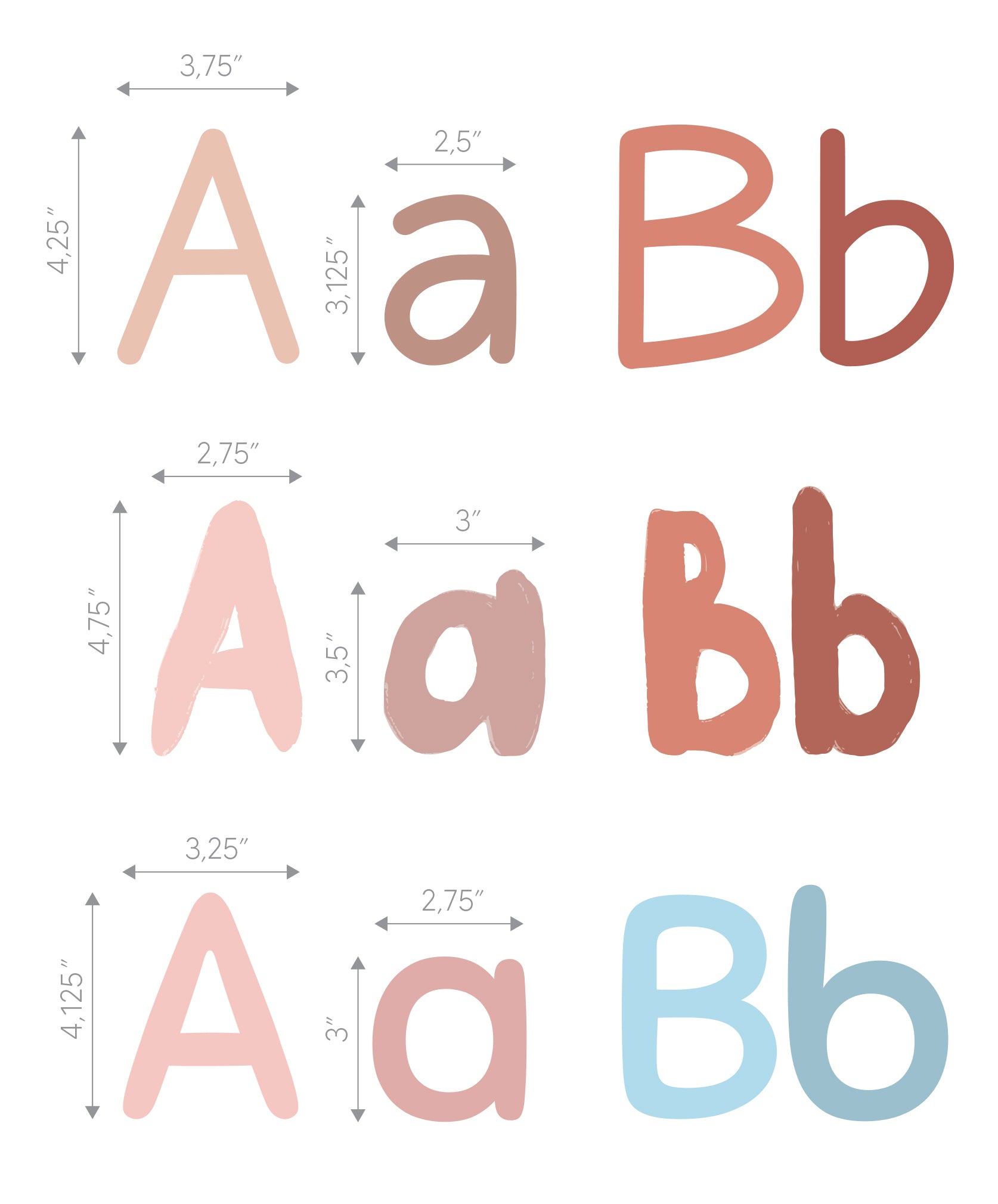 Autocollants muraux L'Alphabet