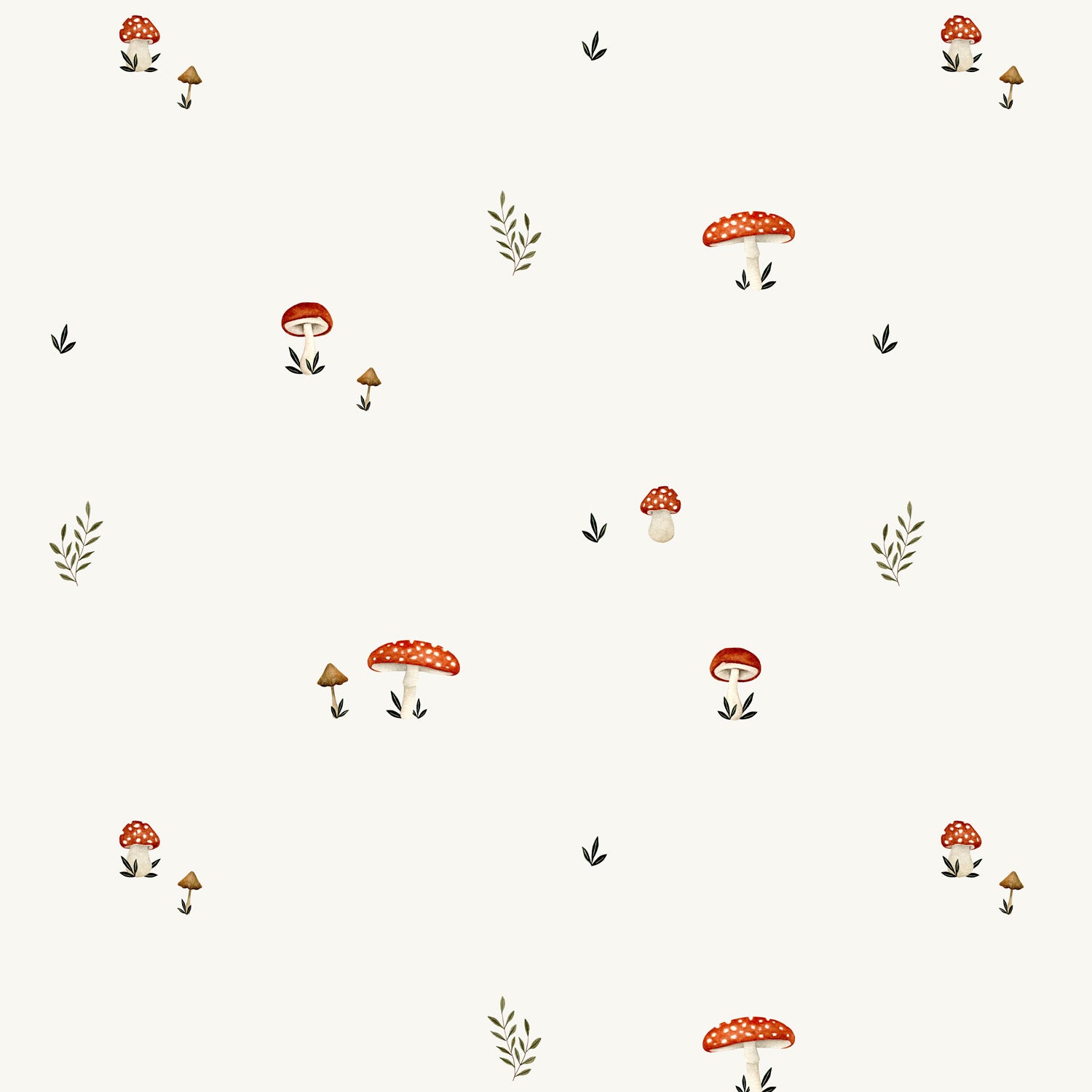 Wallpaper Petits Champis by Fla Fla Design