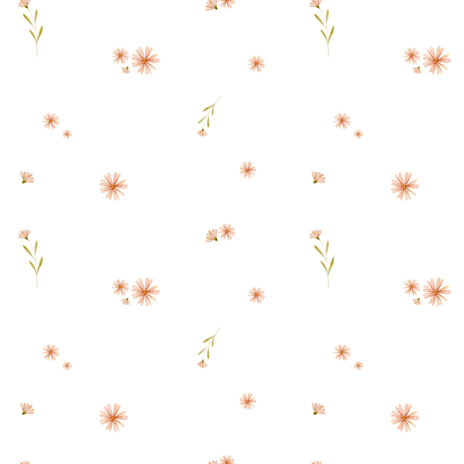 Wallpaper Douceur Florale by Fla Fla Design