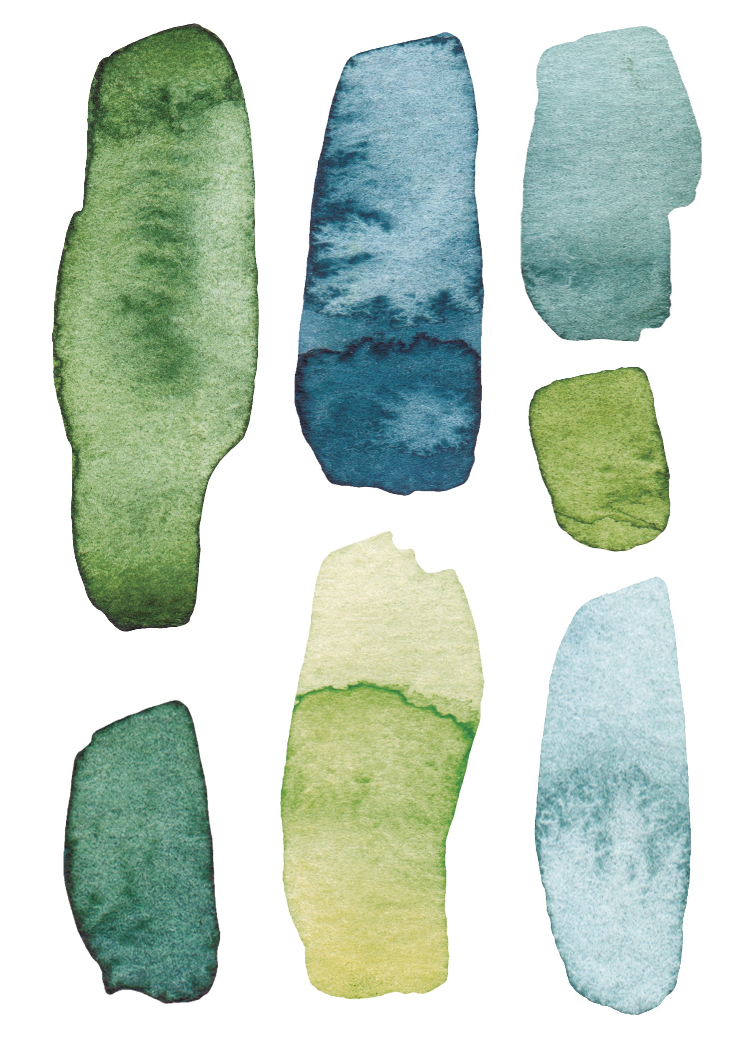 Wall Decals Brush strokes