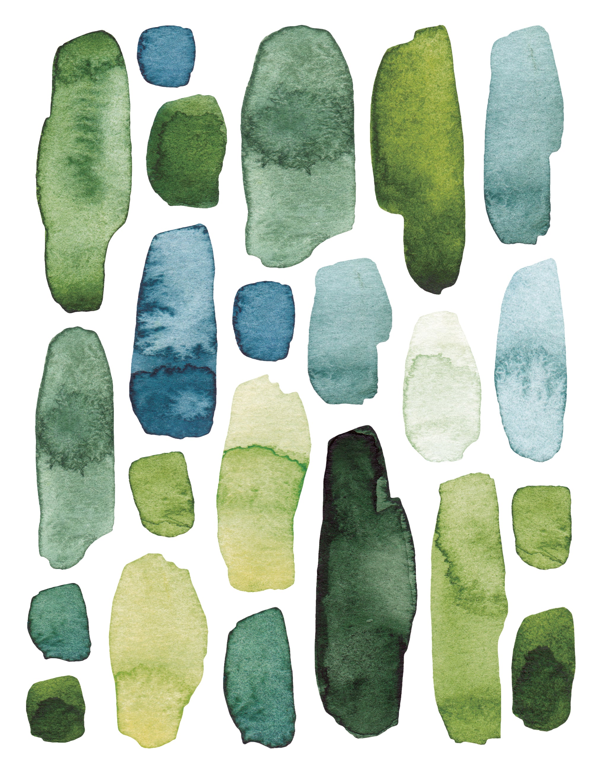 Wall Decals Brush strokes