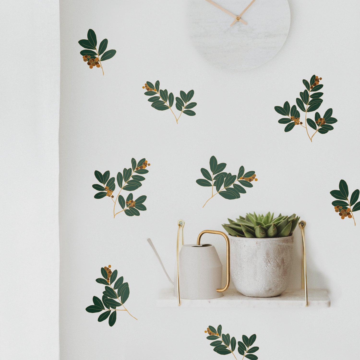 Wall Decals Cranberry branches by Natasha Prevost