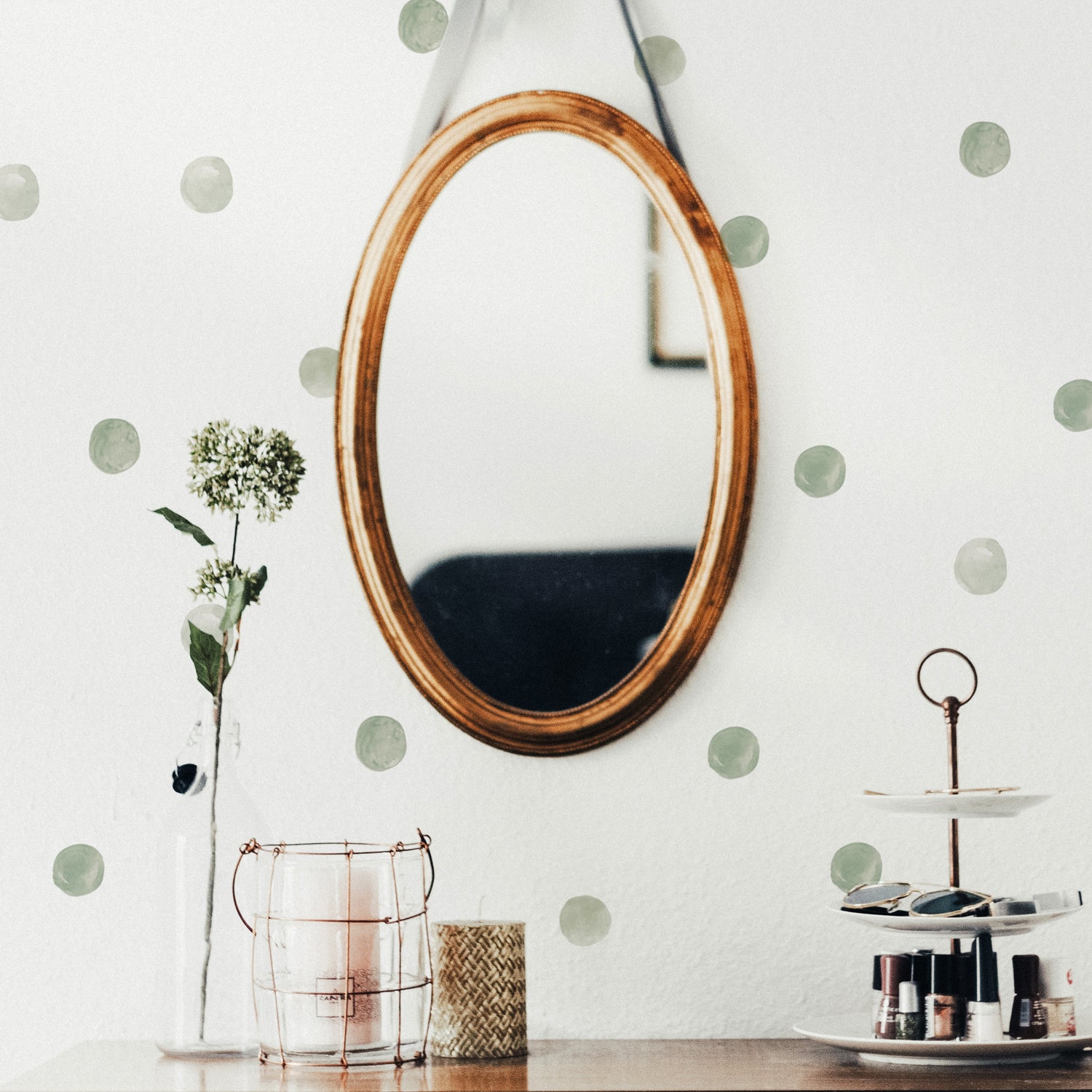 Wall Decals Watercolour circles
