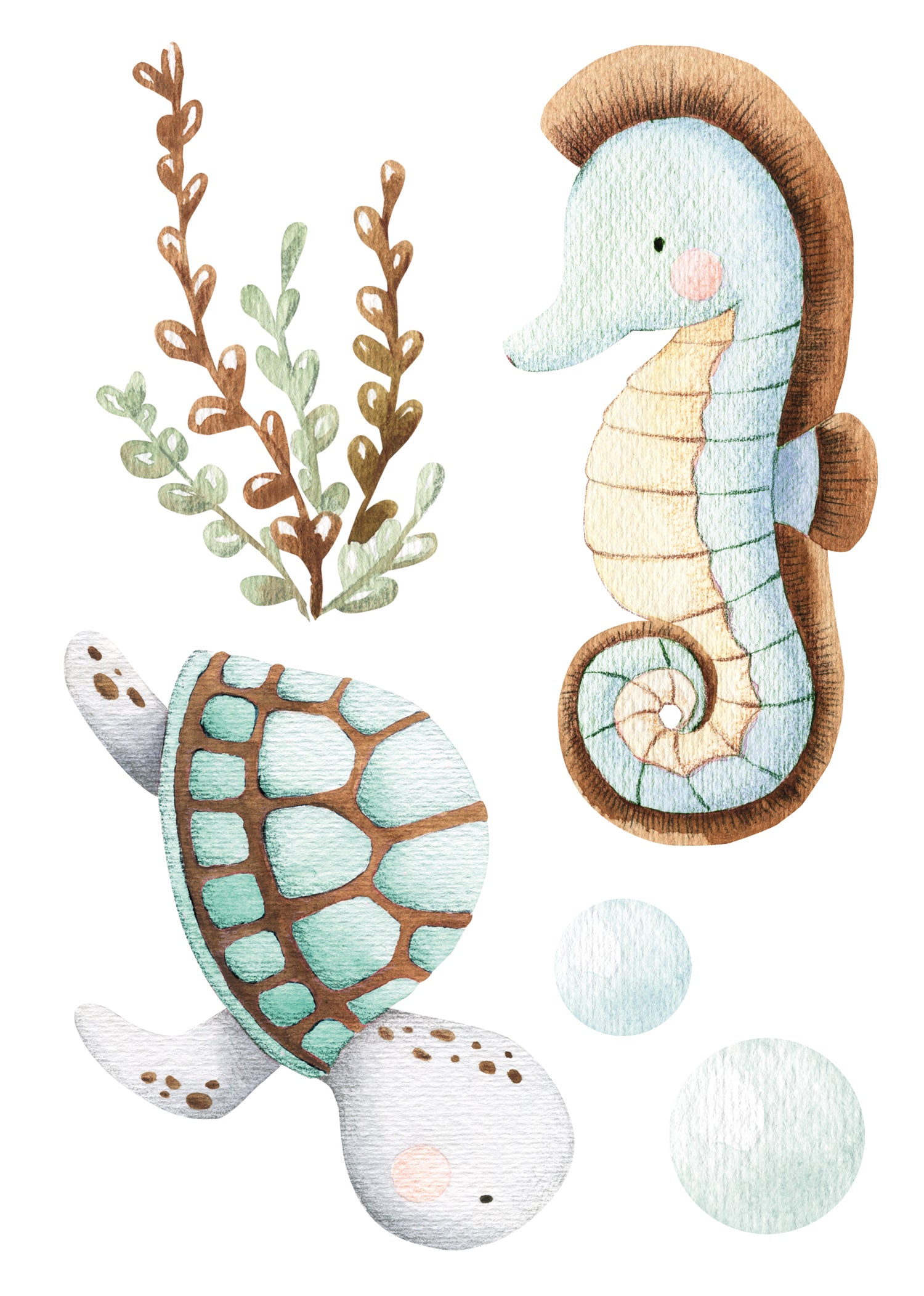 Wall Decals Under the Sea