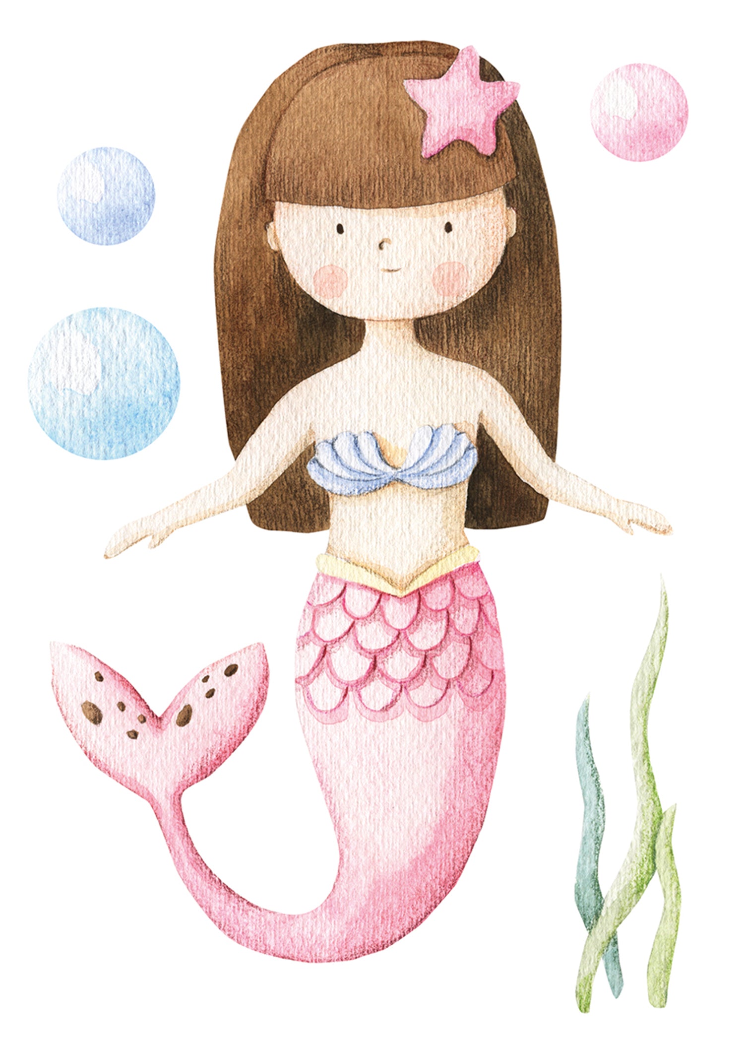 Wall Decals Mermaids Party