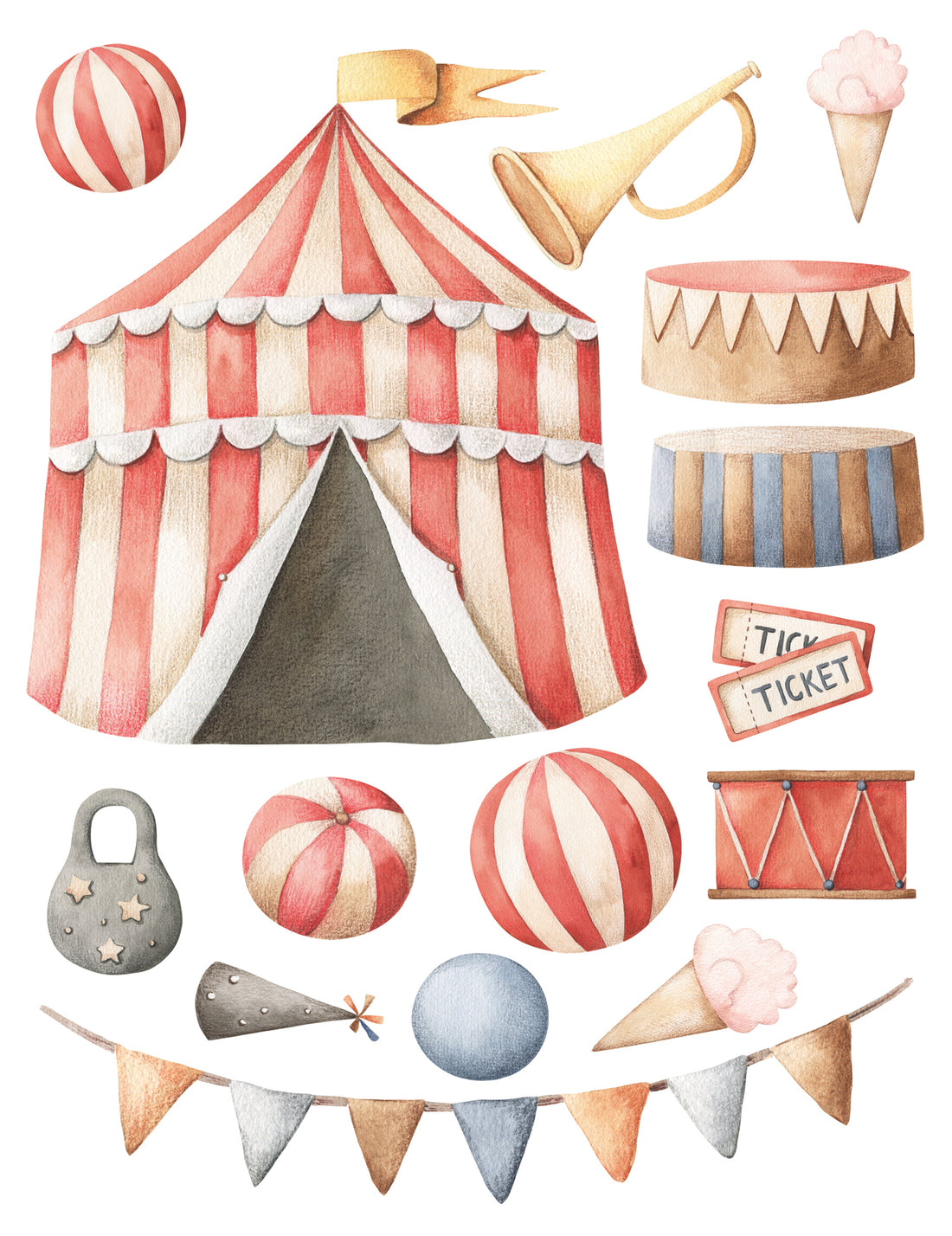 Wall Decals Circus