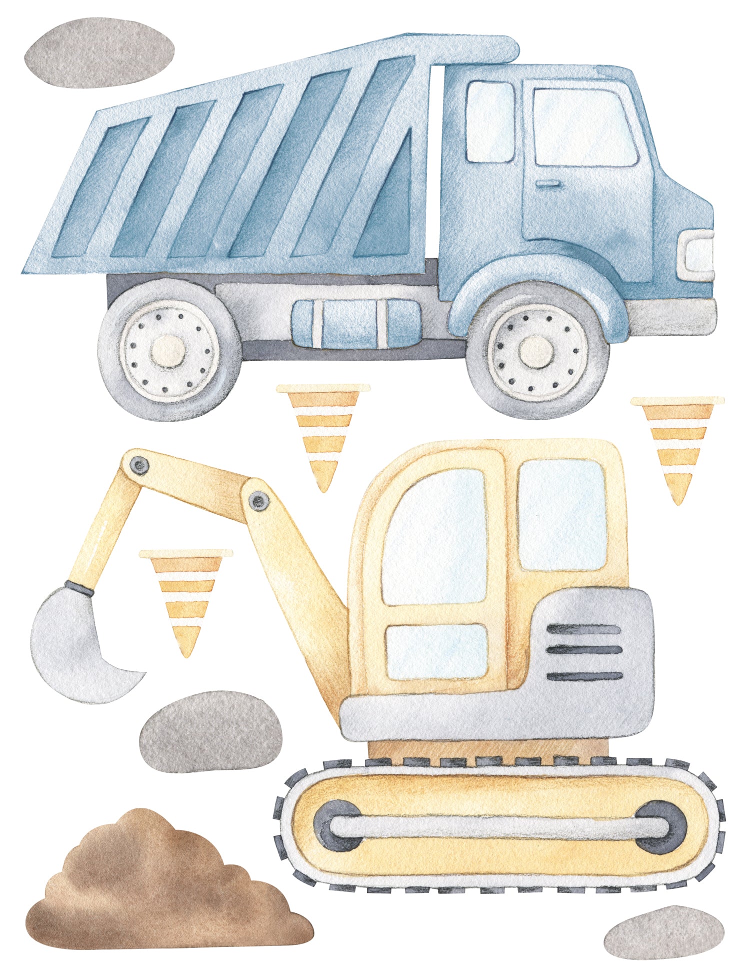 Autocollants muraux Machineries