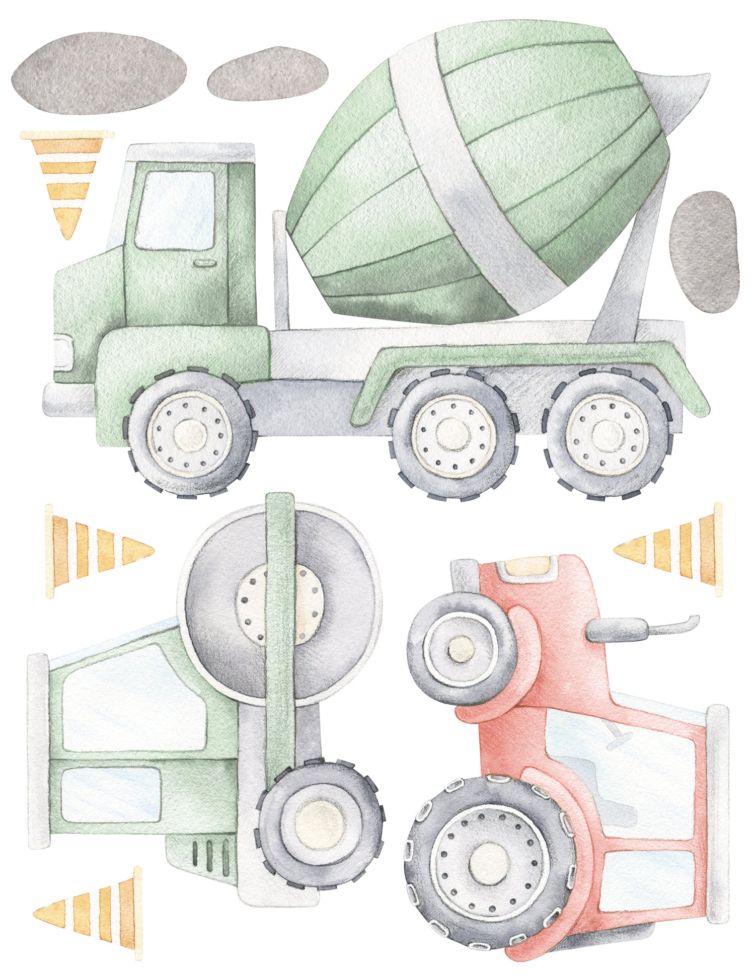 Autocollants muraux Machineries