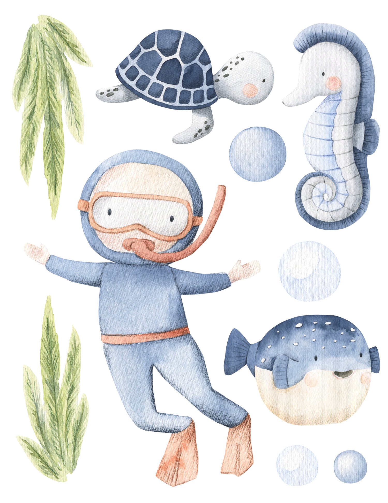 Wall Decals Sea’s Treasures