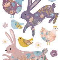 Wall Decals Chickens and Friends