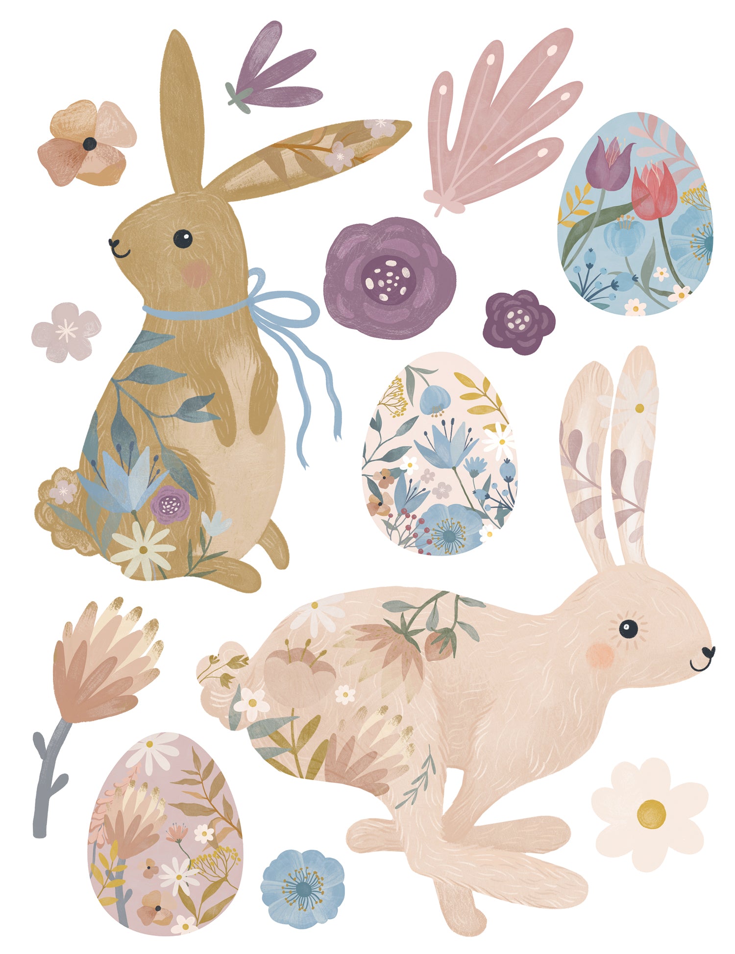 Wall Decals Chickens and Friends