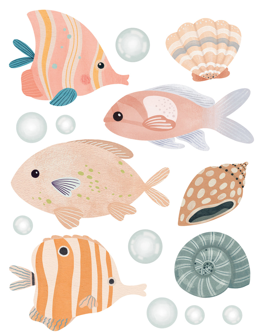 Wall Decals Little Fishes