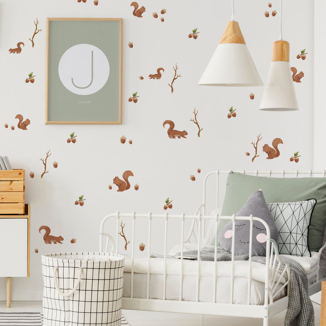 Wall Decals Red Squirrels