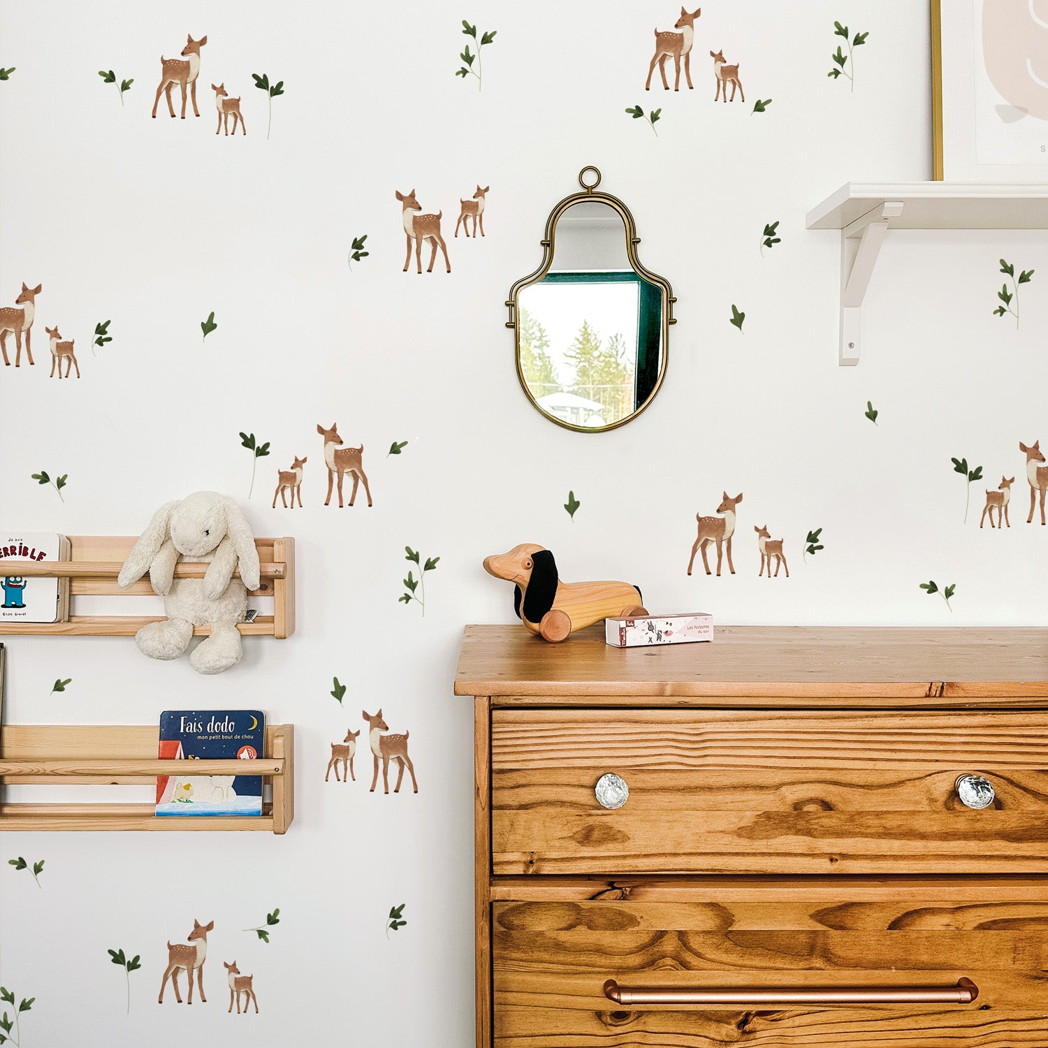 Wall Decals Bambi And It&#39;s Leaves