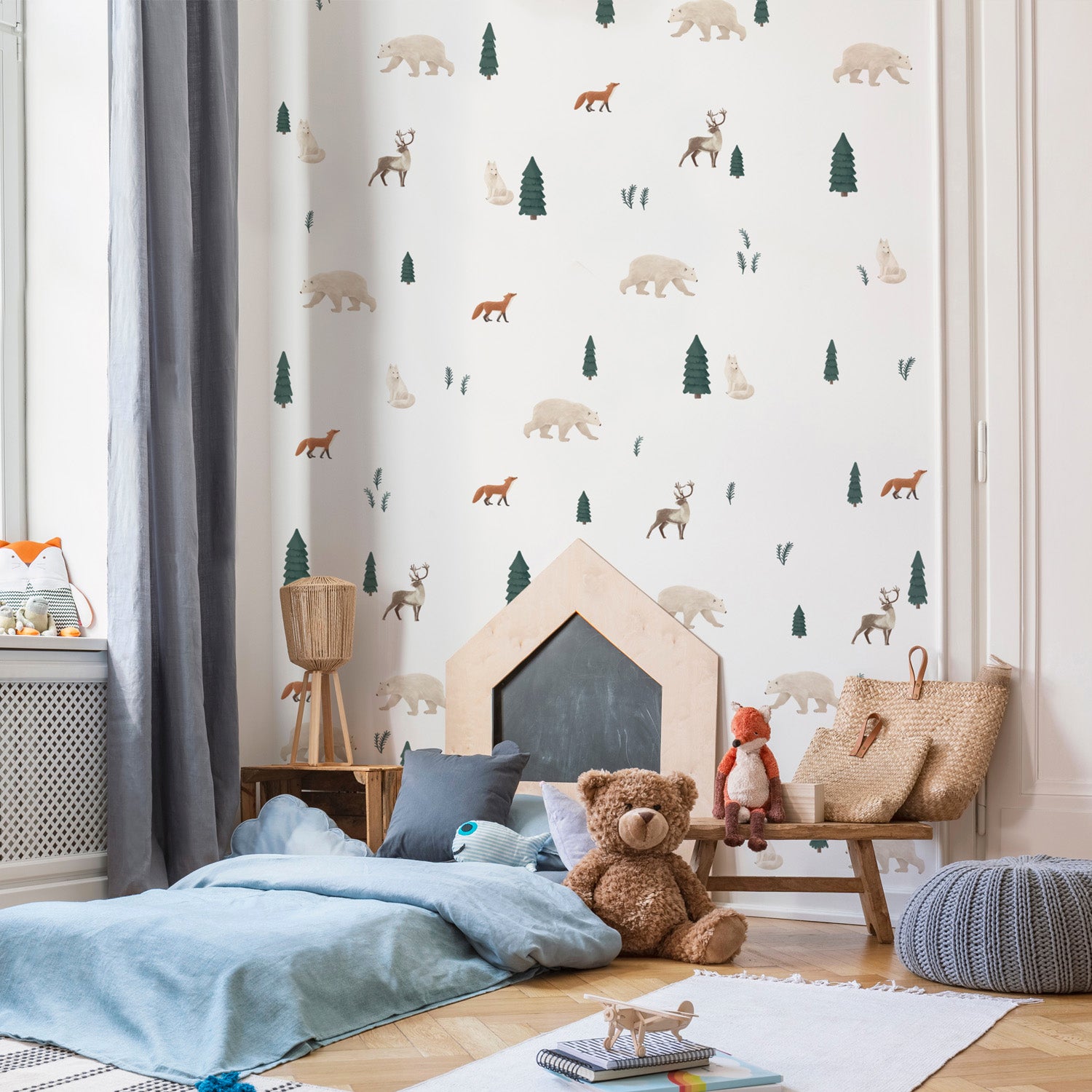 Wall Decals Winter Wildlife